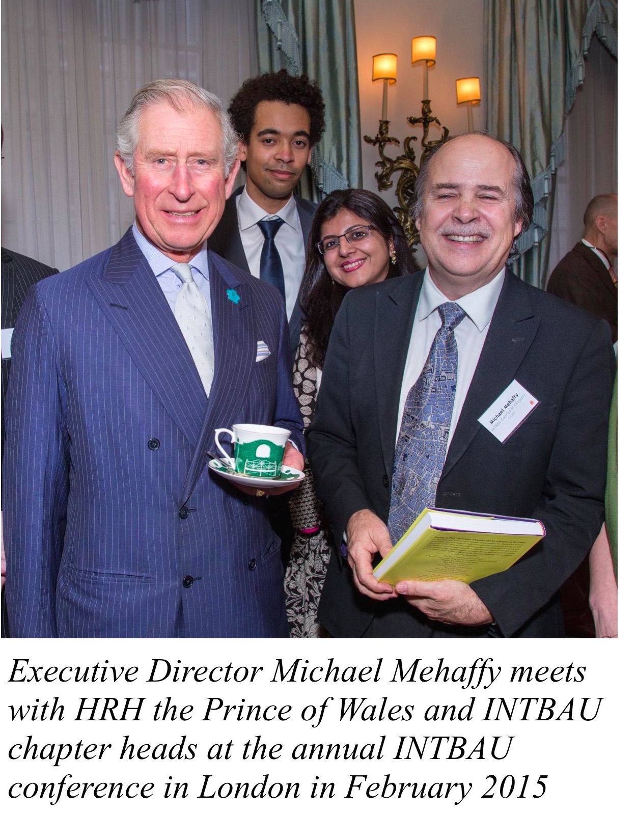 Michael Mehaffy meets with HRH the Prince of Wales